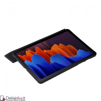 Smart soft dirbtinės odos dėklas - juodas (Samsung galaxy Tab S9 Plus (SM-X810-SM-X816/Tab S10 Plus SM-X820/SM-X826B) Smart soft dirbtinės odos dėklas - juodas (Samsung galaxy Tab S9 Plus (SM-X810-SM-X816/Tab S10 Plus SM-X820/SM-X826B)